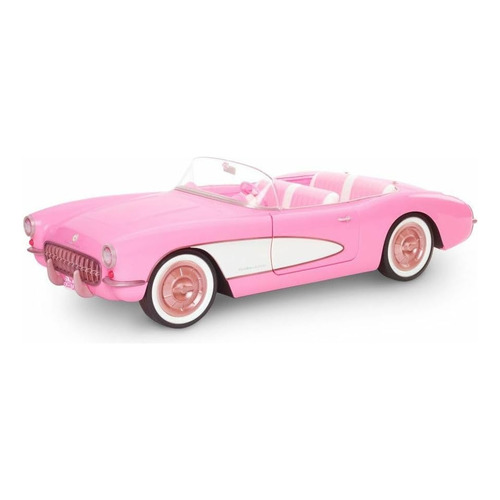 Barbie Auto Corvette Rosa Para 4 Muñecas Color Rosa oscuro