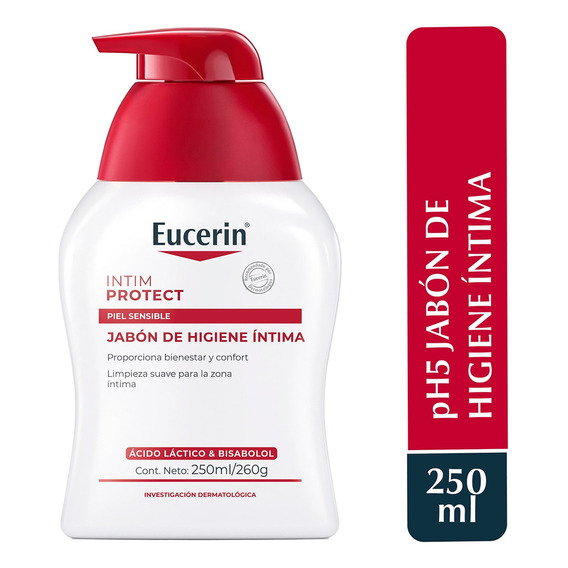 Jabón Íntimo Eucerin Higiene Intima Piel Sensible 250ml 