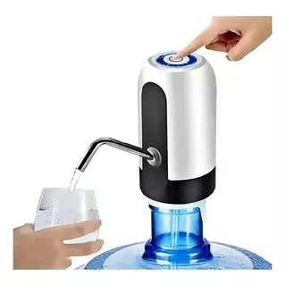 Bomba Manual Para Galões De Água Em Casa Tem Bomba D´agua Eletrica Bebedouro De Galão Bebedouro Sucção Water Dispenser - Branco