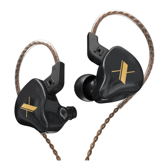 Auricular Kz Edx In Ear Monitoreo Negro