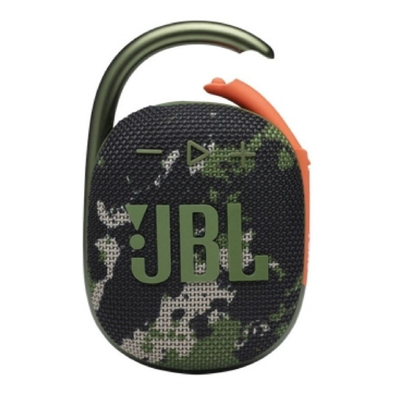 Bocina JBL Clip 4 JBLCLIP4 portátil con bluetooth waterproof squad 