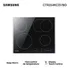 Anafe eléctrico - Samsung CTR264 220V color negro - 4 hornallas