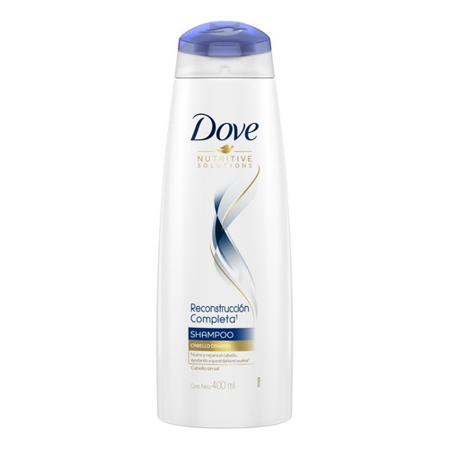 Shampoo Dove Nutritive Solutions Reconstrucción Completa en botella de 400mL por 1 unidad