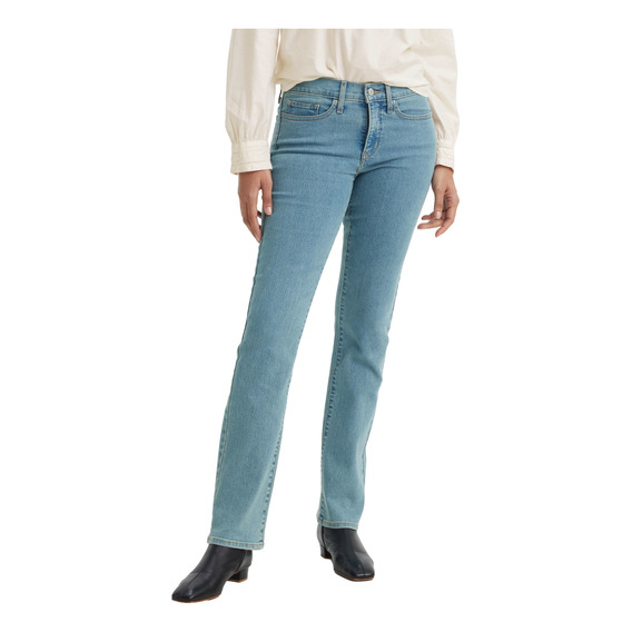 Jeans Mujer 314 Shaping Straight Azul Levis 19631-0211