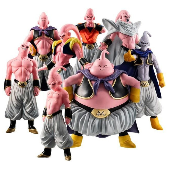 Dragon Ball Z Majin Boo Colección 8 Figuras En Bolsa 