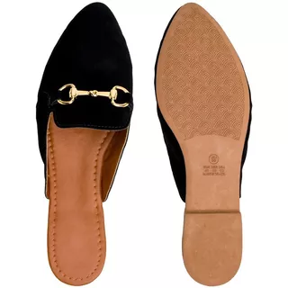 Mule Sapatilha Feminina Feminino-sapato-tamanco Bico Fino/-/