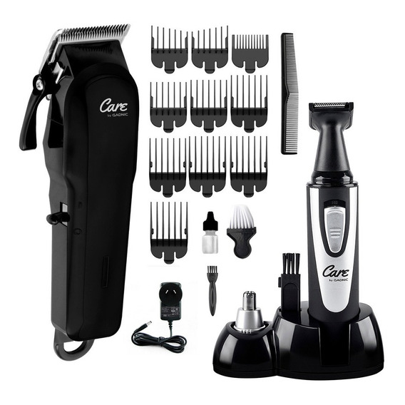 Kit Peluqueria Barberia Cortadora De Pelo + Patillera Profesional