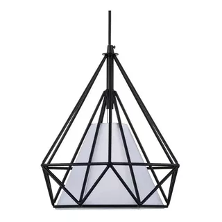 Lámpara Colgante De Techo Metal Diseño Triangulo