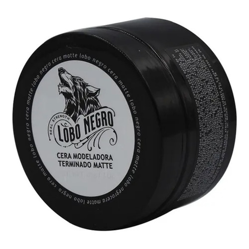 Cera Efecto Mate Cabello, Barba Y Bigote 85g Lobo Negro