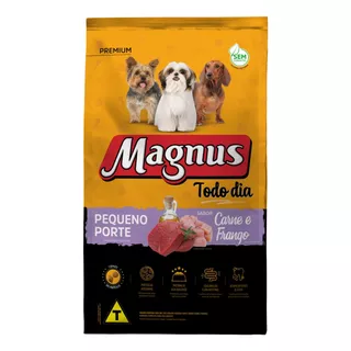 Magnus Todo Dia Adultos Pequeno Porte Carne E Frango 15kg