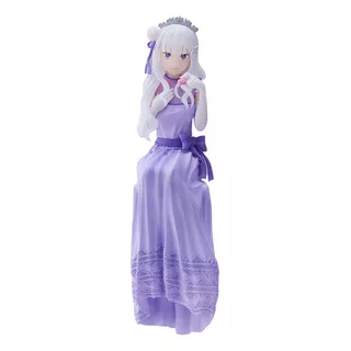 Emilia Re:zero Figura Sega Dressed-up Party Perching Ver Pm