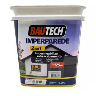 Tinta Imperparede Bautech - Impermeabilizante P/ Parede 20kg
