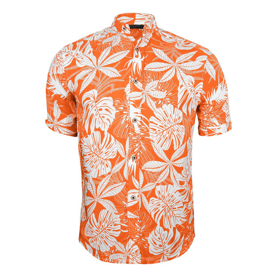 Camisa Hawaiana Moda Casual Estilo Slim Fit Para Hombre