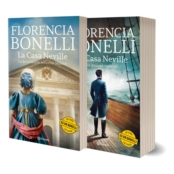Pack La Casa Neville 1 Y 2 - Florencia Bonelli