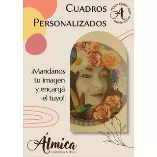 Cuadro Redondo Personalizado, Decoupage/collage