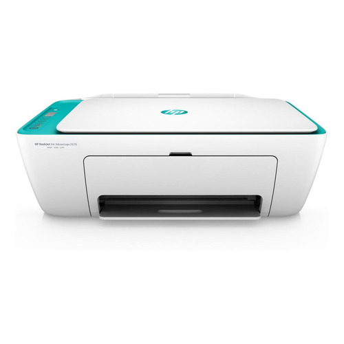 Impressora a cor multifuncional HP Deskjet Ink Advantage 2676 dreamy teal 100V/240V