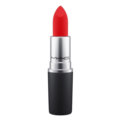 Labial Maquillaje Mac Powder Kiss Lipstick 3g Color You’re Buggin’, Lady