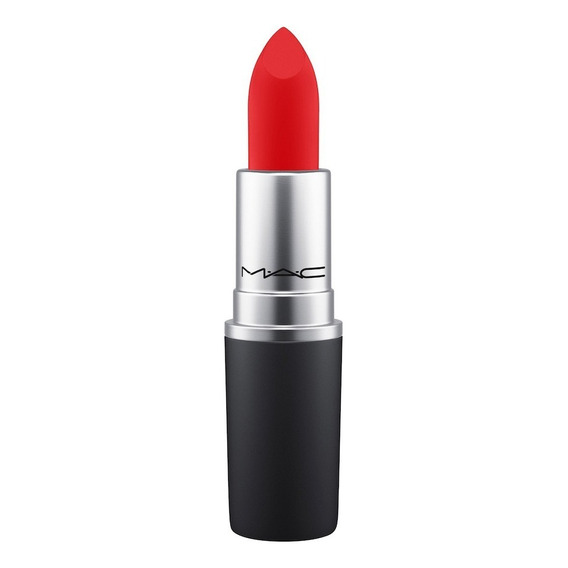Labial Maquillaje Mac Powder Kiss Lipstick 3g Color You’re Buggin’, Lady
