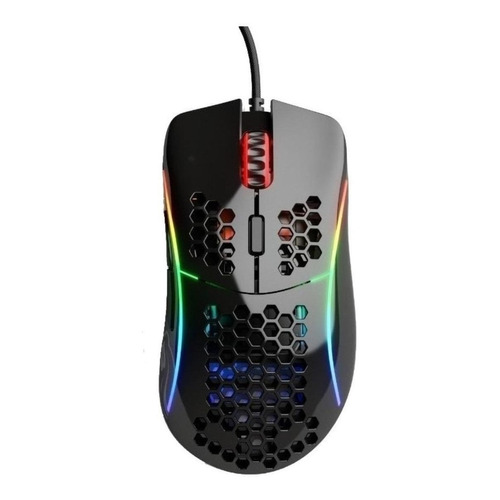 Mouse gamer de juego Glorious  Model D glossy black