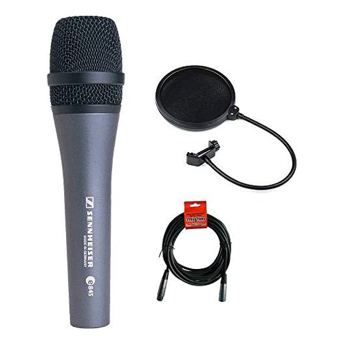 Sennheiser E845 Super Cardioide Microfono Dinamico De Mano