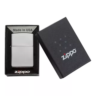 Encendedor Zippo Cromado Brilloso High Polish Chrome Mz250