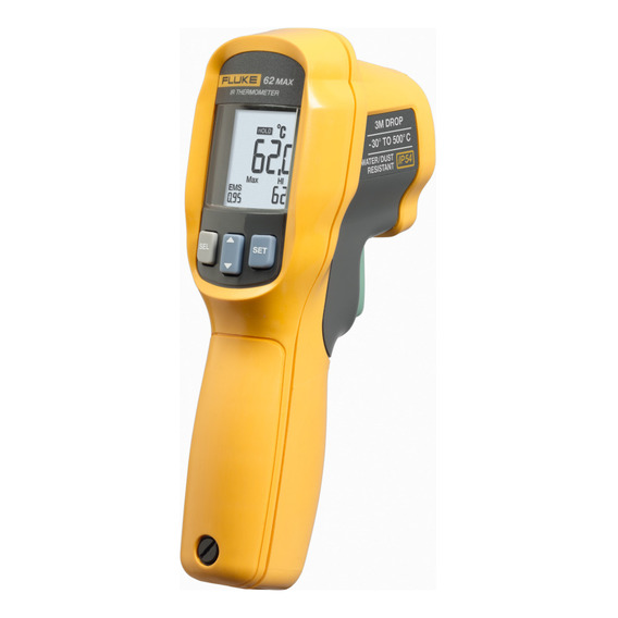 Fluke-62 Max Termometro Infrarrojo Laser -30 A 500°c 10:1