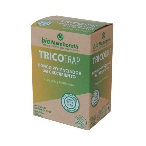 Fungicida Orgánico Mamboretá® Trichoderma Tricotrap Bio 30gr