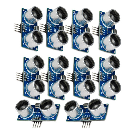 10 Piezas Sensor Ultrasonico Hc-sr04 Arduino Pic Raspberry