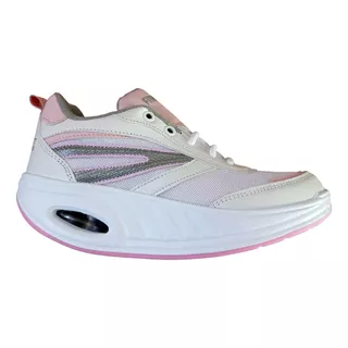 Tenis Fitness Step Suela Curva Light Max Walk Varios Colores