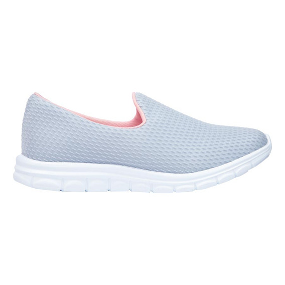 Tenis Confort Slip On Para Mujer Shosh Sport Gris 387