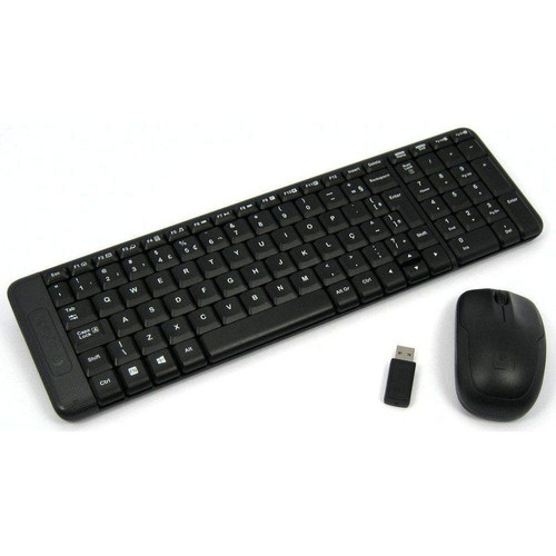 Kit de teclado y ratón inalámbricos Logitech Mk220