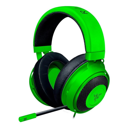 Audífonos gamer Razer Kraken razer green