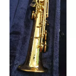 Sax Soprano Yamaha Yss875exhg Custom, Com Chave De Sol Front
