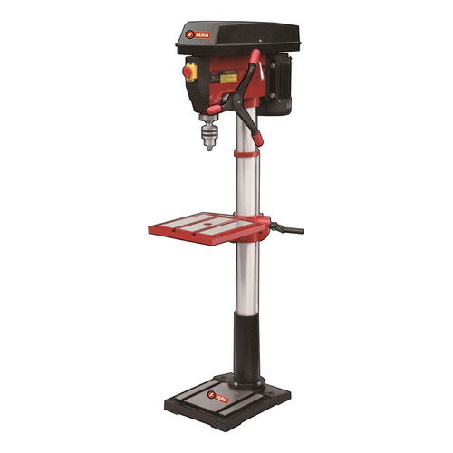 Taladro Pie Perforadora 12 Velocidades 25 Mm 1500w Fema Color Rojo