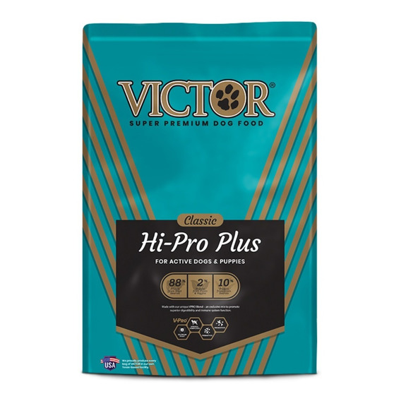 Croquetas Víctor Super Premium Hi-pro Plus 18kg 