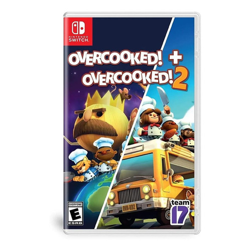 Overcooked! + Overcooked! 2  Standard Edition Team17 Nintendo Switch Físico