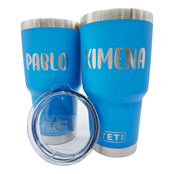 Vaso Térmico Yeti Acero Inoxidable Personalizado Laser 2pzas