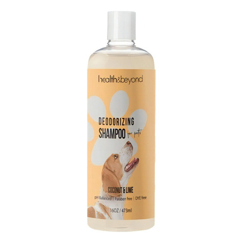 Shampoo Mascotas Health & Beyond / Coco Y Limón / 473 Ml