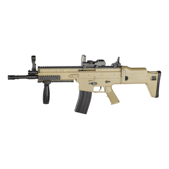 Fusil-airsoft Paintball-gun Scar + Mira + Balines