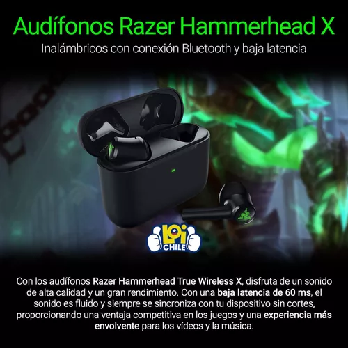 Auriculares Inalámbricos - Razer Hammerhead True Wireless X