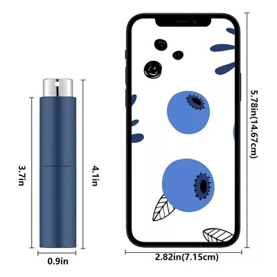 4 Pzas Botellas De Perfume Atomizadora De 10 Ml