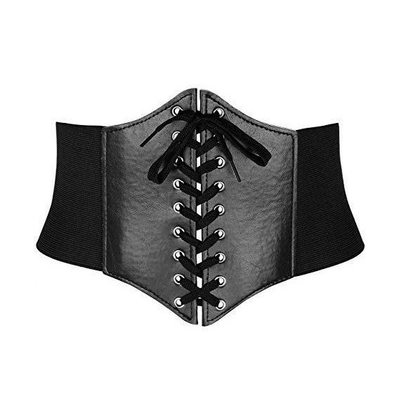 Cinturón Cinturilla Bajo Busto Corsets Corpiño Mujer Dark