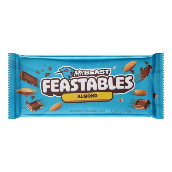 Feastables Pack 2 Chocolate Mr Beast Nueva Edición 60gr