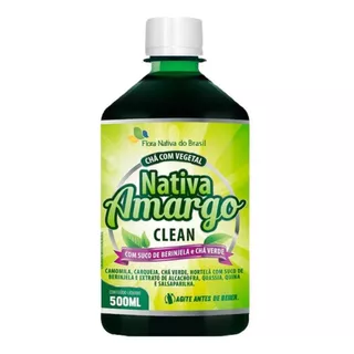 Cha Nativa Amargo Clean Flora Nativa 500ml