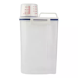 Dispenser De Grãos Cereais E Alimentos Com Tampa E Bico 2kg