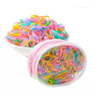  Colitas Pelo Gomitas Estuche Accesorio Cabello Pack Bandita