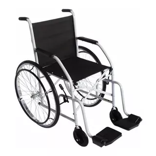 Cadeira De Roda Cds 101 Pneus Maciços Roda Raiada 85 Kg