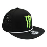 Gorro Monster Energy Snapback 9fifty White Atleta Malla