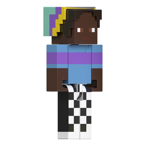 Minecraft Creator Figura De Acción Skin Pantalones A Cuadros