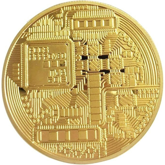 Bitcoin  Monedas Metálicas Extra Gruesas De Colección